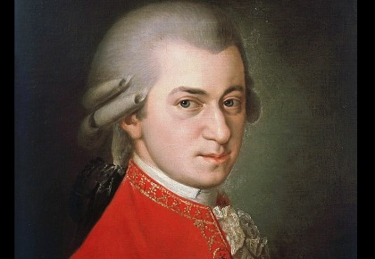 Peinture de Wolfgang Amadeus Mozart