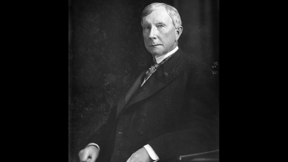 Portrait photo de John D. Rockefeller.