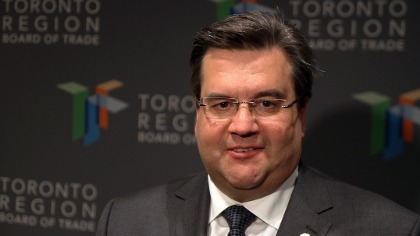 L'ancien maire de Montréal Denis Coderre, en 2015.