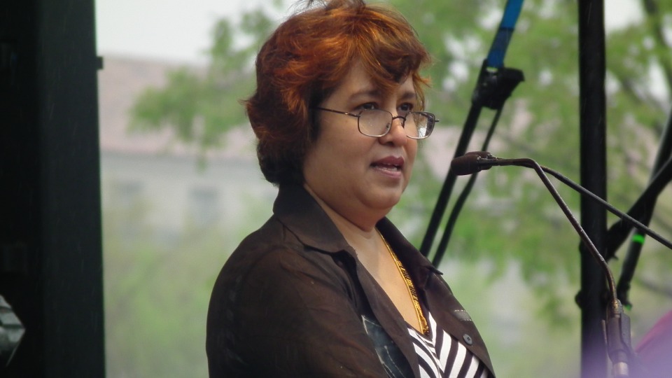 Taslima Nasrin en 2012.