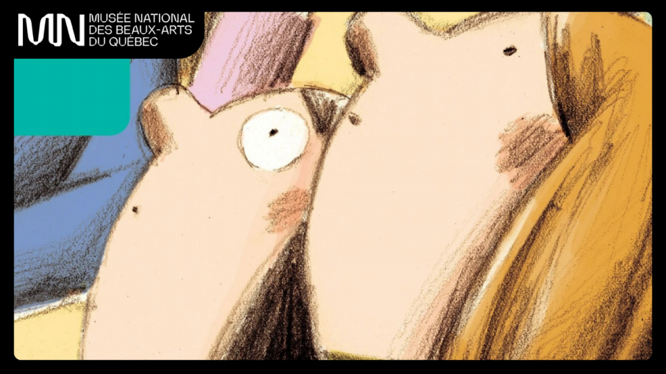 Illustration de deux enfants lèvent la main.