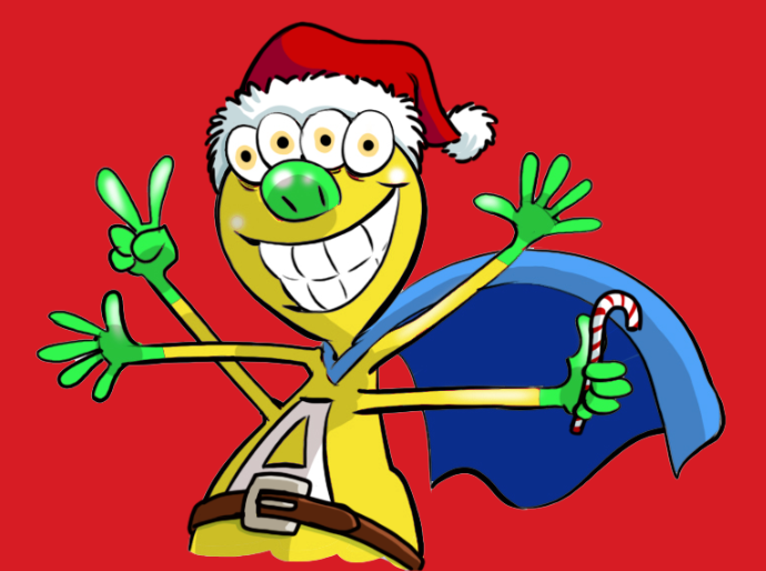 Personnage des As de l'info jaune