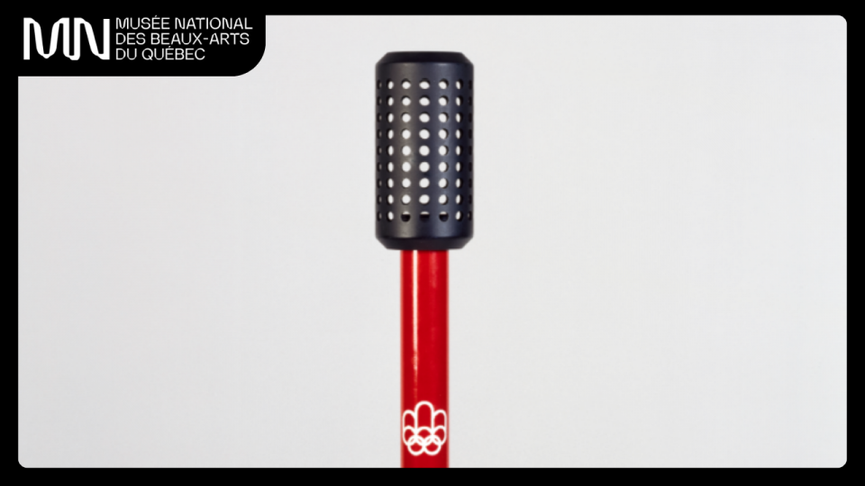 Torche officielle des Jeux de la 21e olympiade de Montréal, en 1976